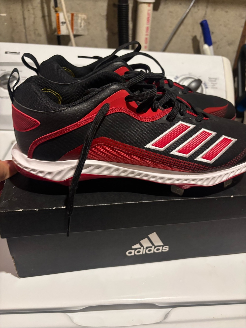Adidas Icon 6 Bounce Metal Baseball Cleats